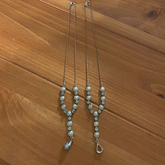 Avon Jewelry - Vintage Avon necklaces.  Two of the same but one missing large stone